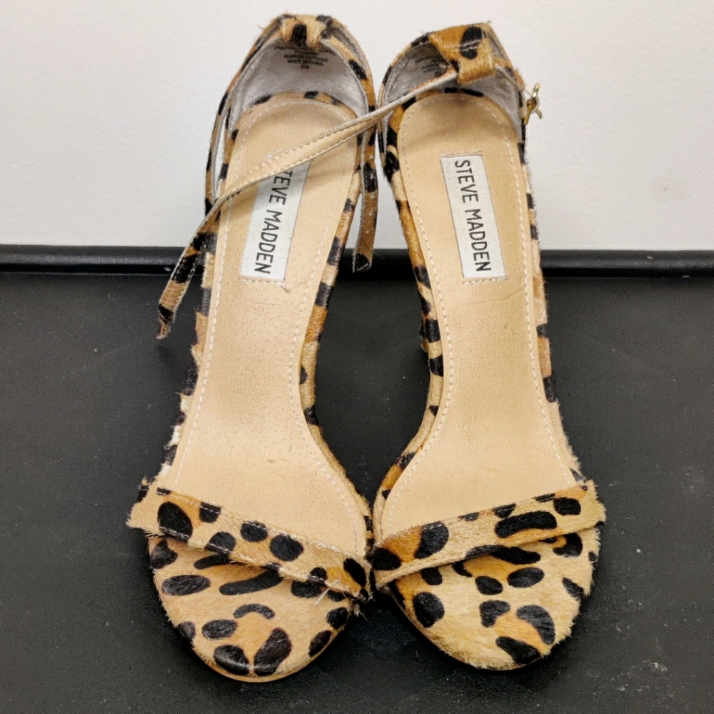 Steve Madden Leopard Print Heels